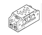 FESTO費(fèi)斯托氣路板底座，NAW-1/4-01-VDMA