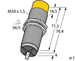 選型參數(shù)電感式耦合器TURCK，圖爾克規(guī)格型號(hào)