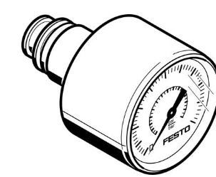 新款FESTO壓力指示器，帶顯示壓力表