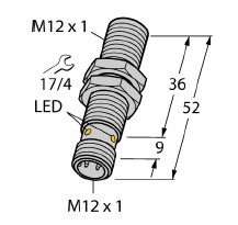 訂貨NI12U-EG18SK-VN4X，圖爾克圓柱形傳感器相關(guān)參數(shù)