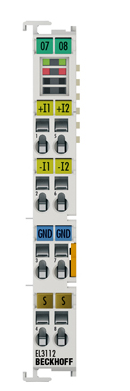 BECKHOFF/倍福輸出端子模塊IE4112，使用電壓