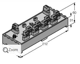 JRBS-40SC-8C/EX接線盒，德國turck品牌